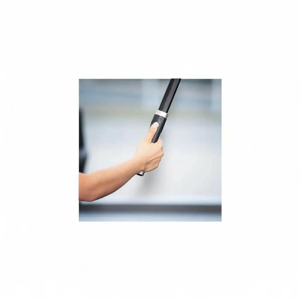 Schwarzer ungor stingray-handstaubsauger mit ergonomischem griff und metallischen akzenten im stingray-set 160 os mit quikpads