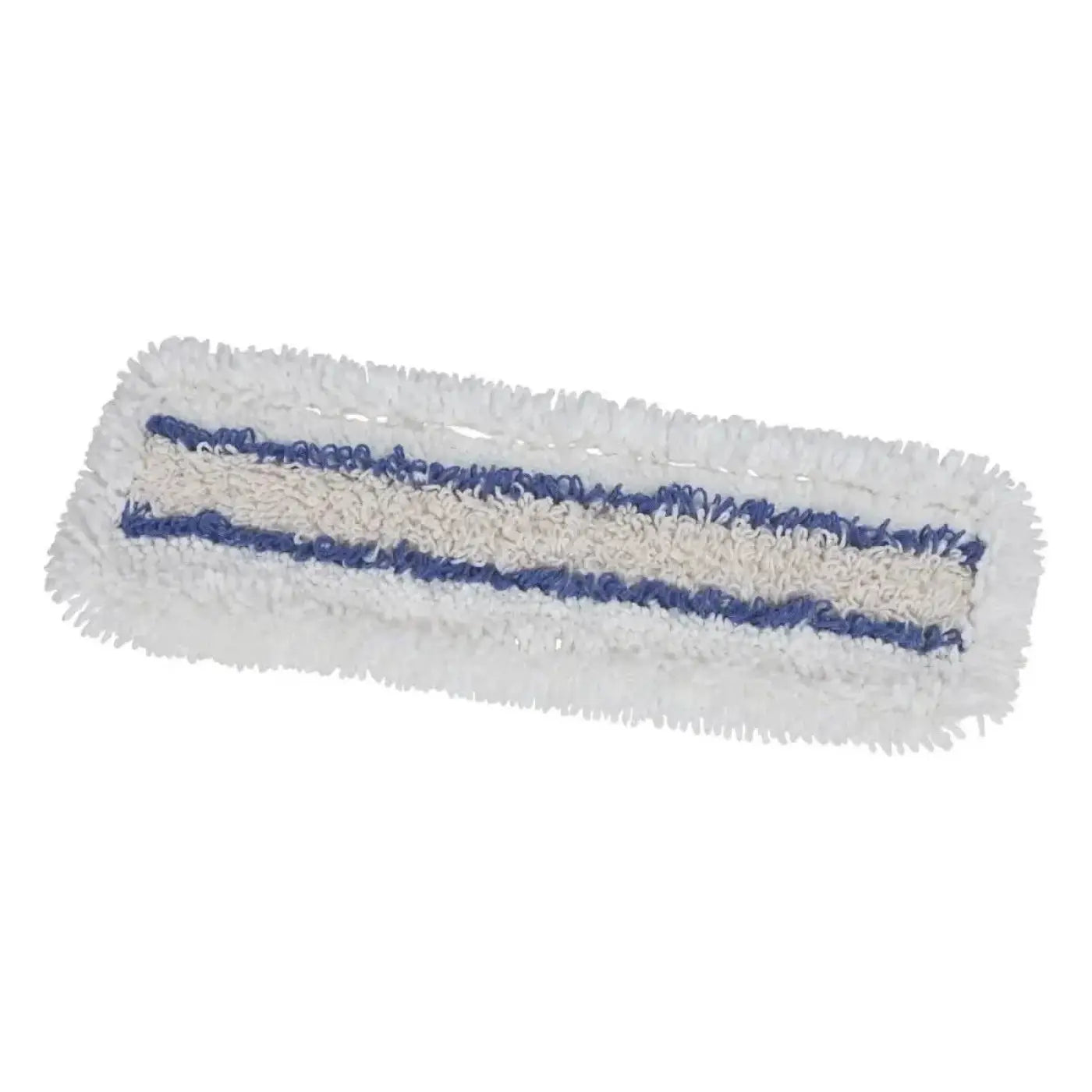 Vermop scandic mono tronic weiß-blauer mikrofasermoppkopf mit flauschiger struktur für effiziente reinigung