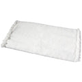 Vermop twixter ceran wischmop 40 cm weißes fluffiges mikrofaserreinigungspad mit ausgefransten kanten