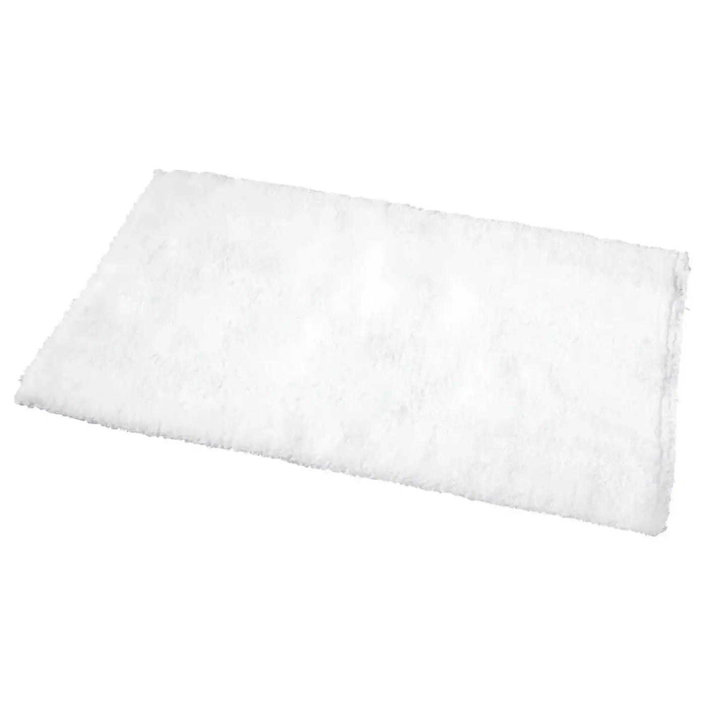 Weisser fluffiger rechteckiger wischmop aus weicher synthetikfaser vermop twixter white magic 40cm