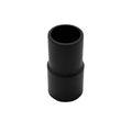 Schwarze weber muffe aus kunststoff für vakuumschlauch nw 38 mm auf id38-ad45 mm adapter