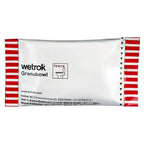 Wetrok granubowl wc-reiniger sticks weißer kunststoff toilettenreinigerbeutel mit rotweiß gestreiften rändern